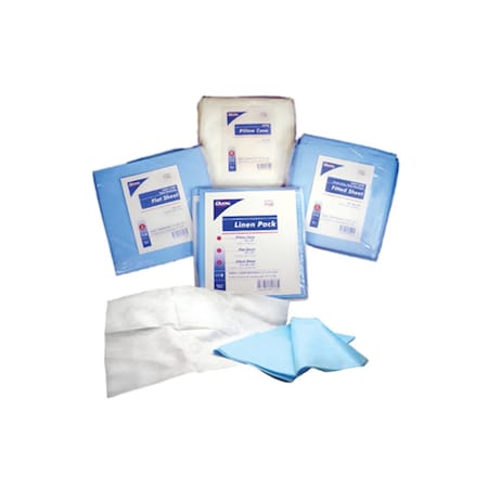 Dukal DDI 1303756 Dukal Disposable Pillow Case - Fluid Resistant White, 4PK 7100